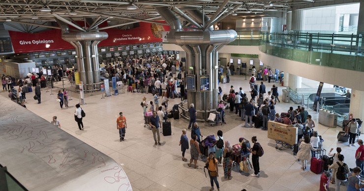 Obras no aeroporto de Lisboa