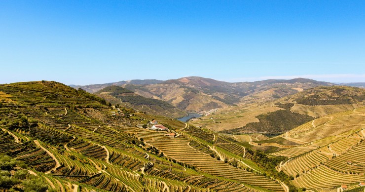 Mappa della valle del Douro
