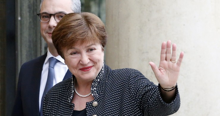 Kristalina Georgieva, presidente do FMI. Kristalina Georgieva