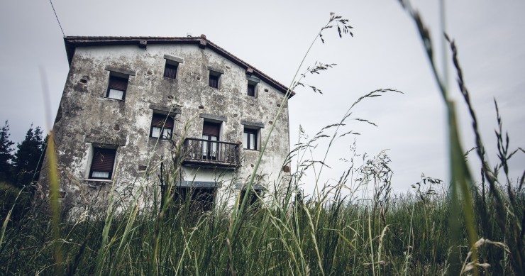 casas em ruinas