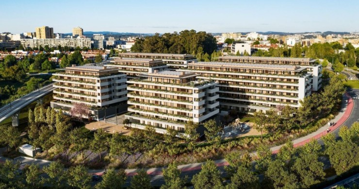 Casas de nova construção com carregador de carro elétrico
