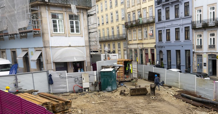 Obras no Porto