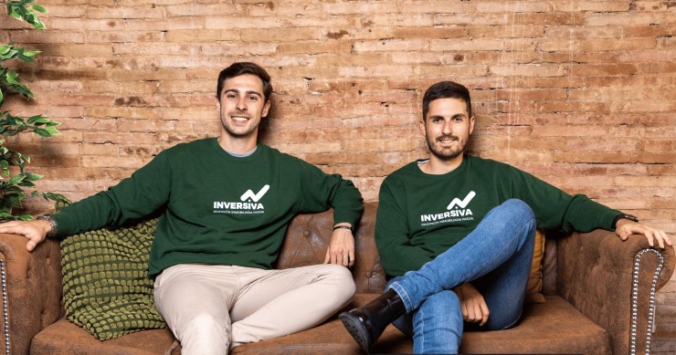 Juanlu Cruz (Izq) y David García (Dch), co-consejeros delegados de Inversiva