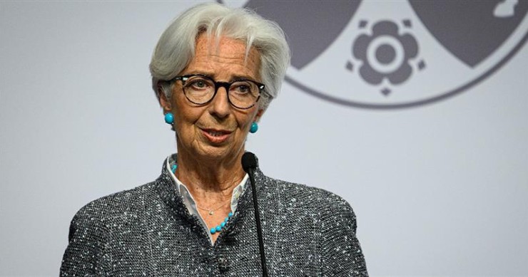 Christine Lagarde, presidente do BCE BCE desce juros