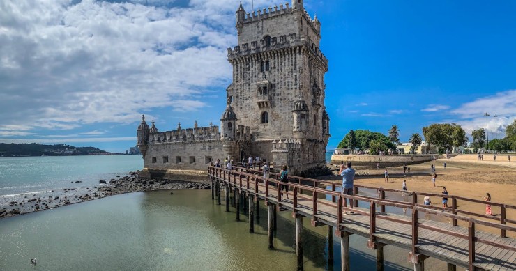 Obras na Torre de Belém
