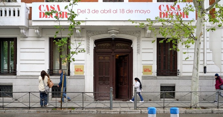 Entrada na Casa Decor 2025, em Madrid