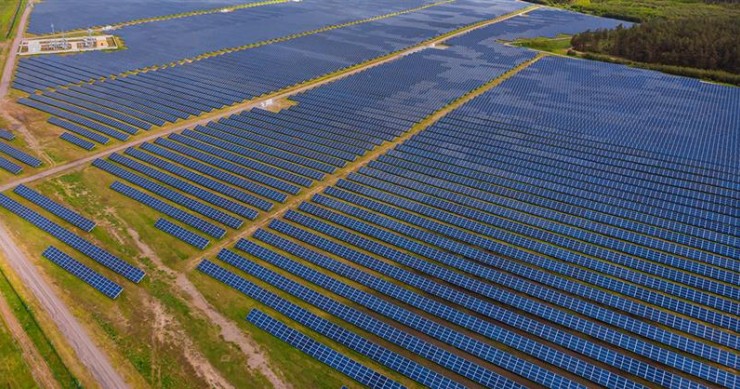 Produção de energia solar