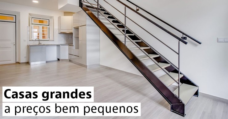 casas grandes e baratas