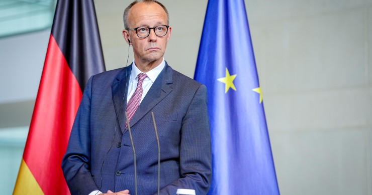 El canciller de Alemania, Friedrich Merz