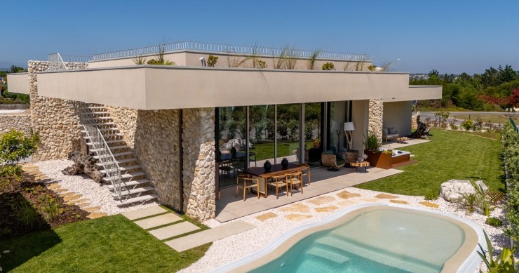 casa com piscina
