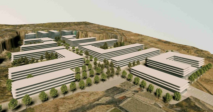 Projeto imobiliário para Pedreira do Alvito, Alcântara Projeto imobiliário para Pedreira do Alvito