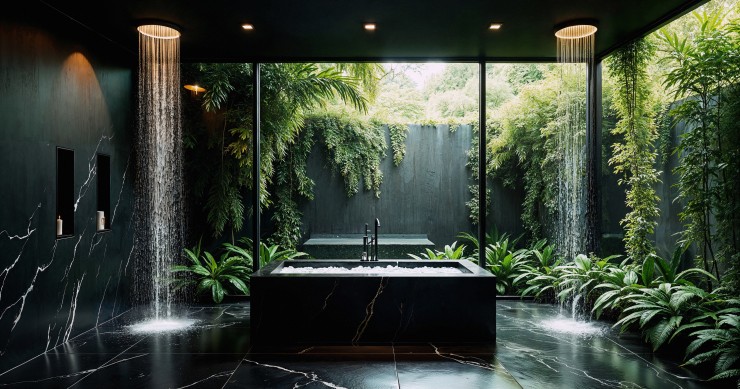 transformar um espaço num spa