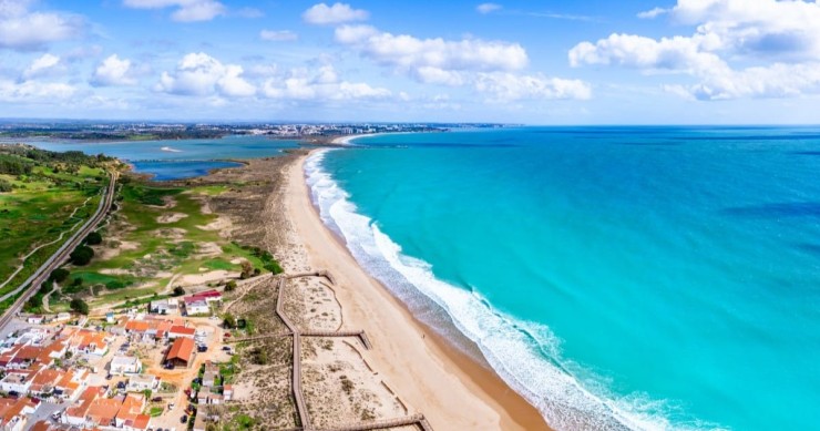 Meia Praia in Lagos (Algarve)