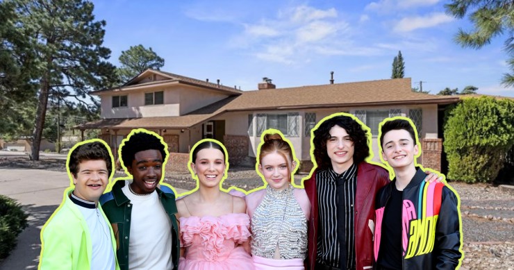 A casa de ‘Stranger Things’