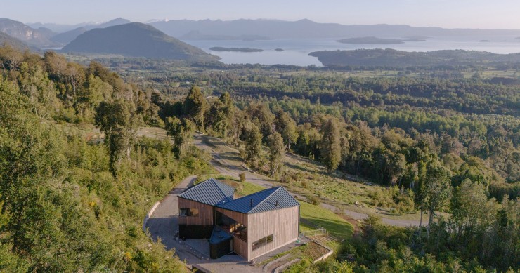 La Casa Palo Quemado no Chile