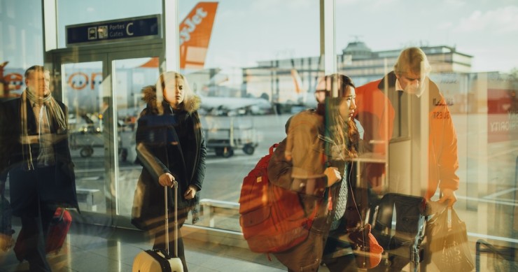 férias em aeroporto