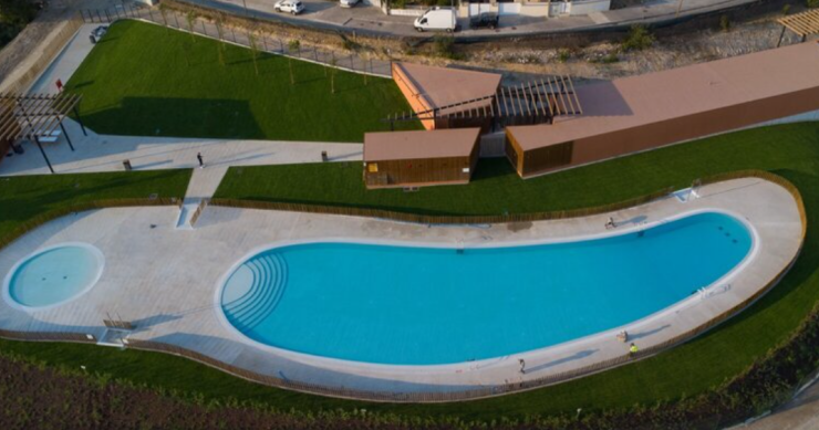 Novo complexo de piscinas em Valongo