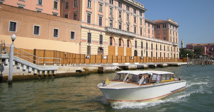 Taxi aquático em Veneza