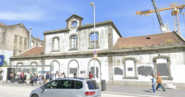 Antiga estação ferroviária no Porto