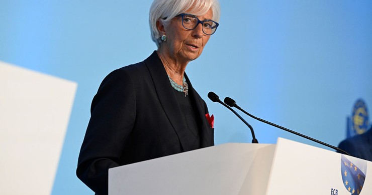 Christine Lagarde, presidente do BCE Juros do BCE