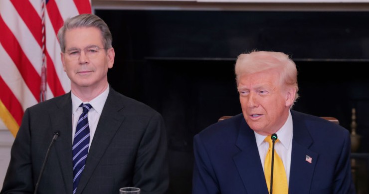 Scott Bessent e Donald Trump
