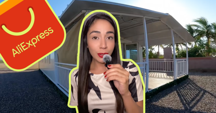 TikToker compra uma casa pré-fabricada no AliExpress por 12.000 euros