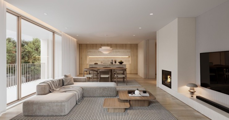 sala de estar com recuperador