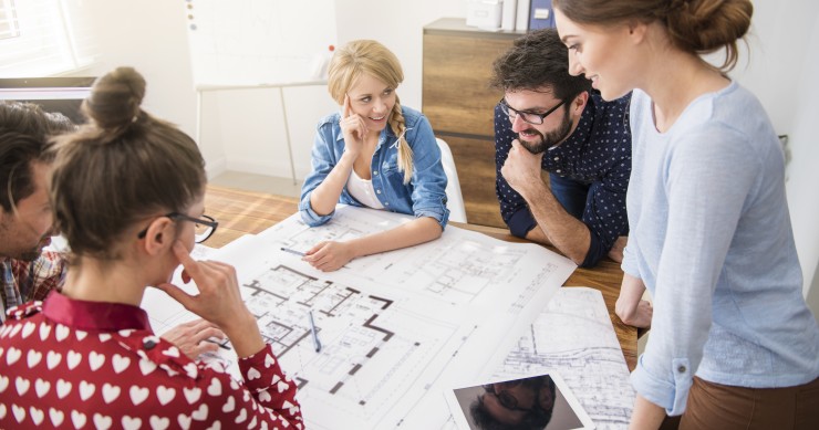 Estudantes de arquitetura