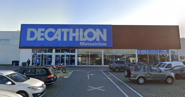 Loja da Decathlon em Matosinhos