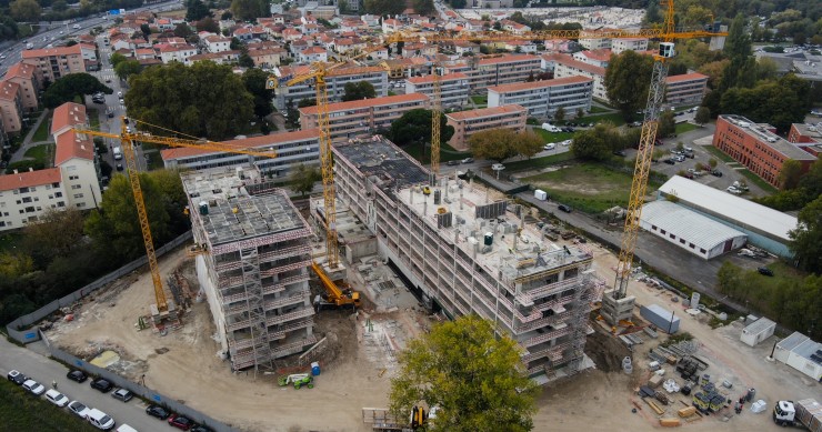 Residência de estudantes em Asprela