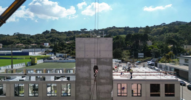 Construção de residências de estudantes