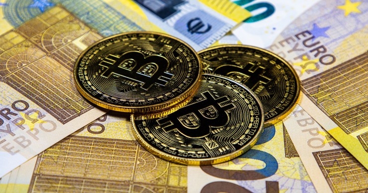 Criptomoedas e euros
