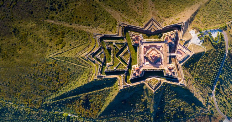 Portugal's star shaped fortress