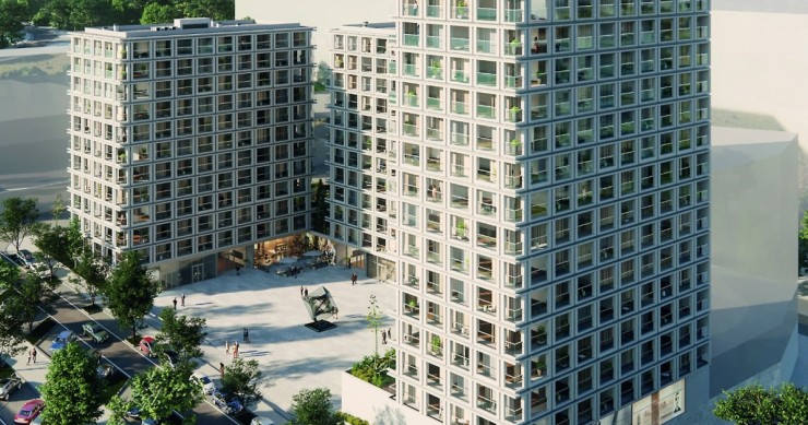 Construção de casas em Lisboa