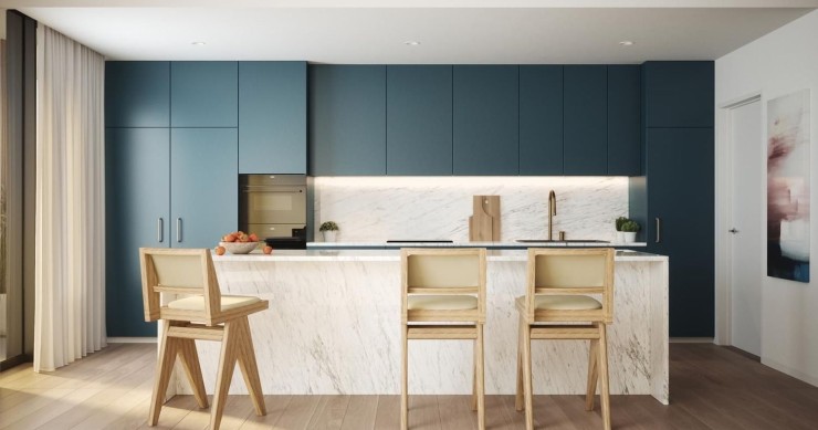 cozinha equipada moderna