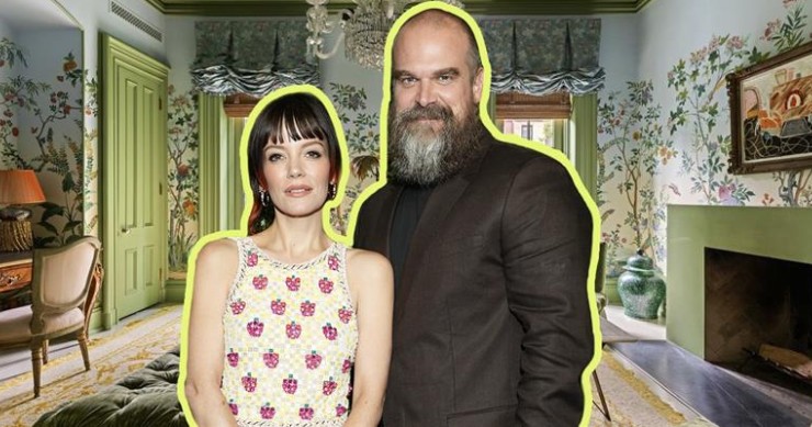 David Harbour e Lily Allen