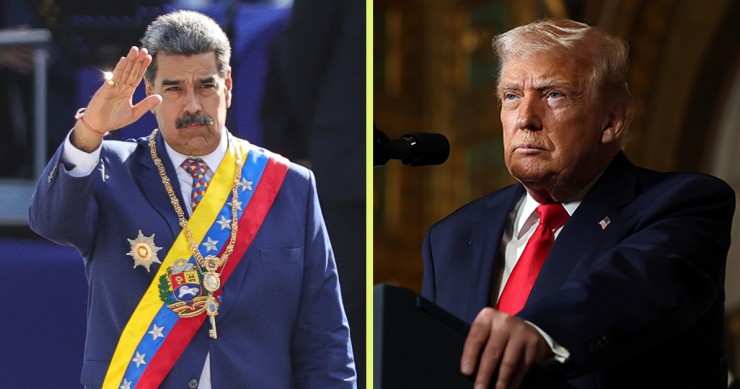 Nicolás Maduro e Donlad Trump