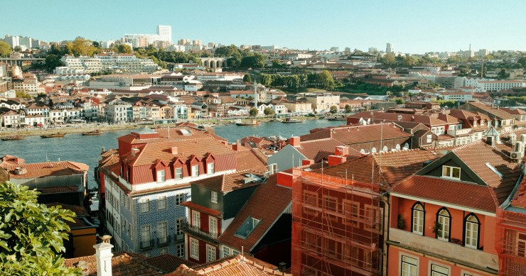 Häuser in Porto