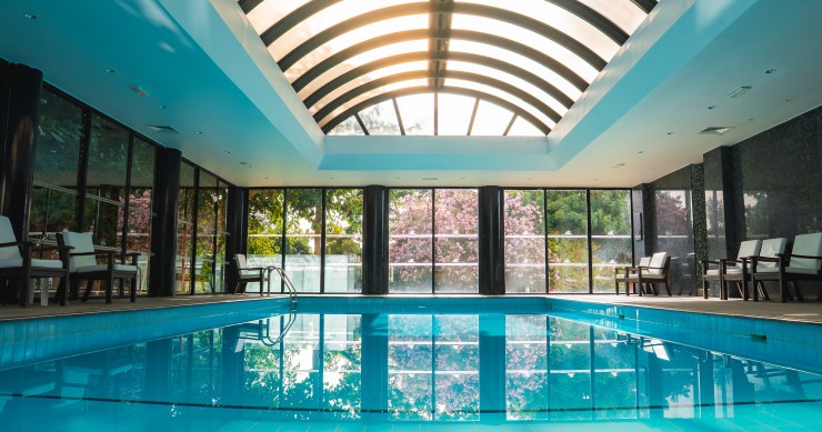 piscina utilizável nos meses de frio