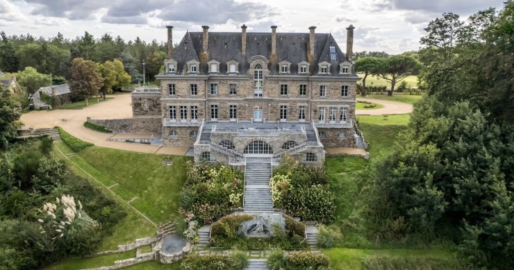 Castelo histórico em França