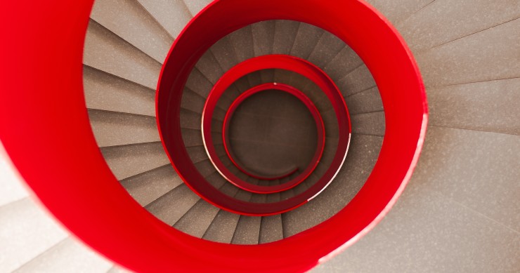 escadas normais ou caracol