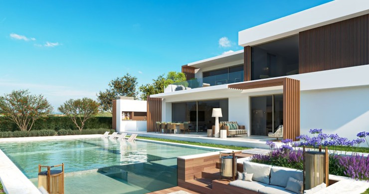 Moradias de luxo nova construção