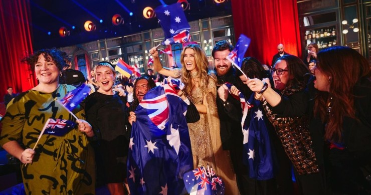 A delegação da Austrália na Eurovisão 2026