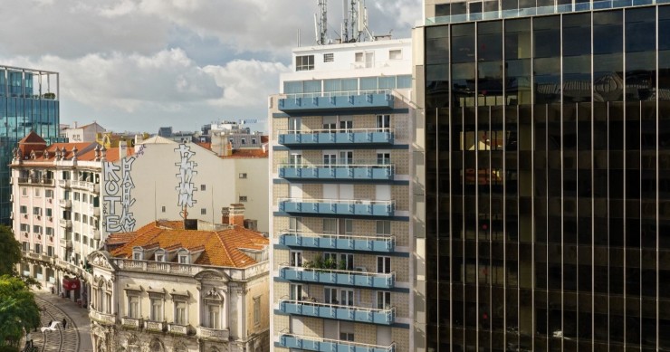 Edifício na Avenida da República