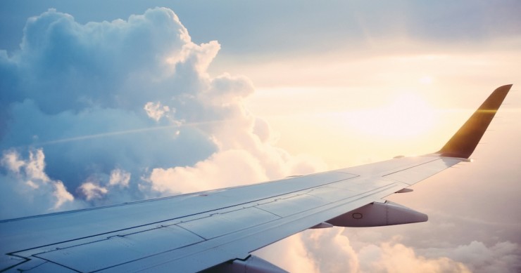 asas de um avião