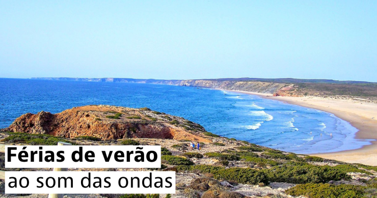Férias de verão ao som das ondas