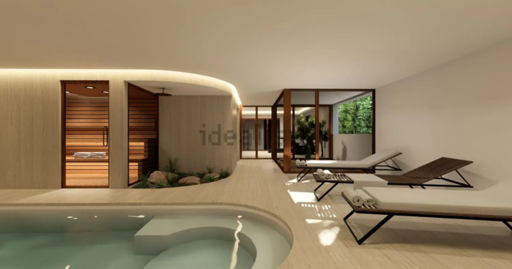 Casa com spa e piscina interior