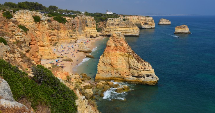 Plage de Marinha, Algarve