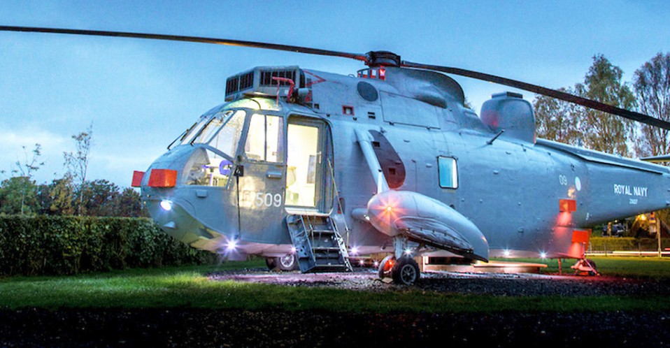 Helicopter Glamping