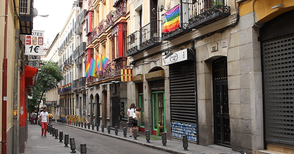 O bairro fica localizado em Madrid, Espanha